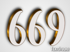 669 Text Effect