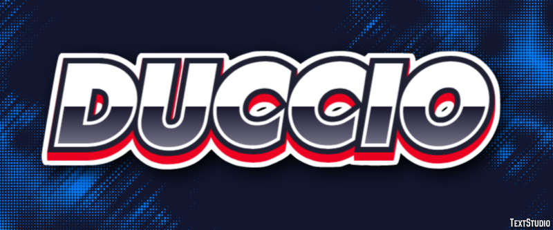 Duccio Effetto testo