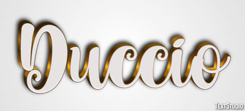 Duccio Effetto testo