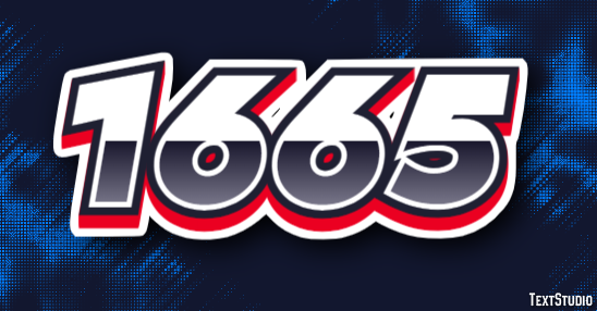 1665 Text Effect