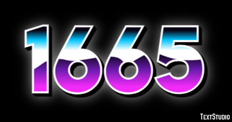 1665 Text Effect