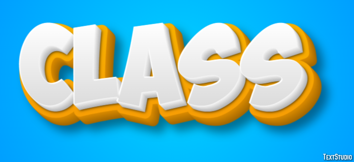 Class Text Effect