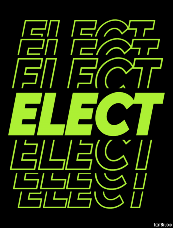 Elect テキスト効果