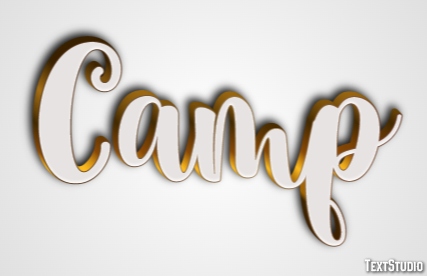 Camp Effetto testo