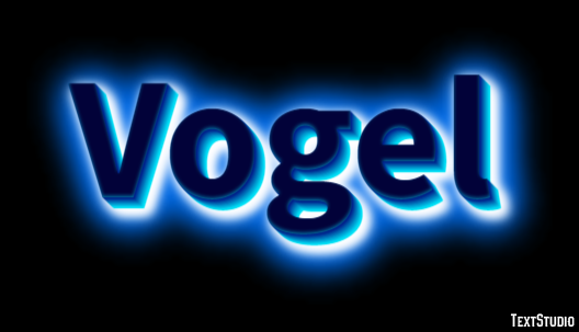 Vogel Texteffekt