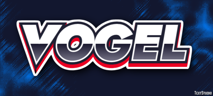 Vogel Texteffekt