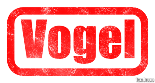 Vogel Texteffekt