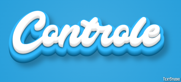 Controle Efeito do texto