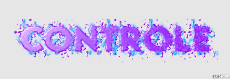 Controle Efeito do texto