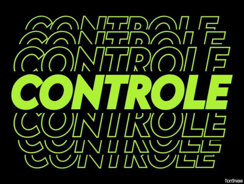 Controle Efeito de texto