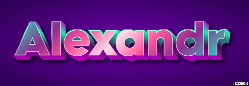 Alexandr Text Effect