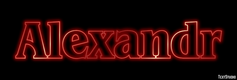 Alexandr Text Effect