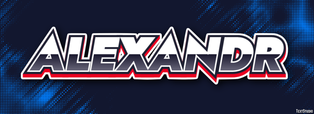 Alexandr Text Effect