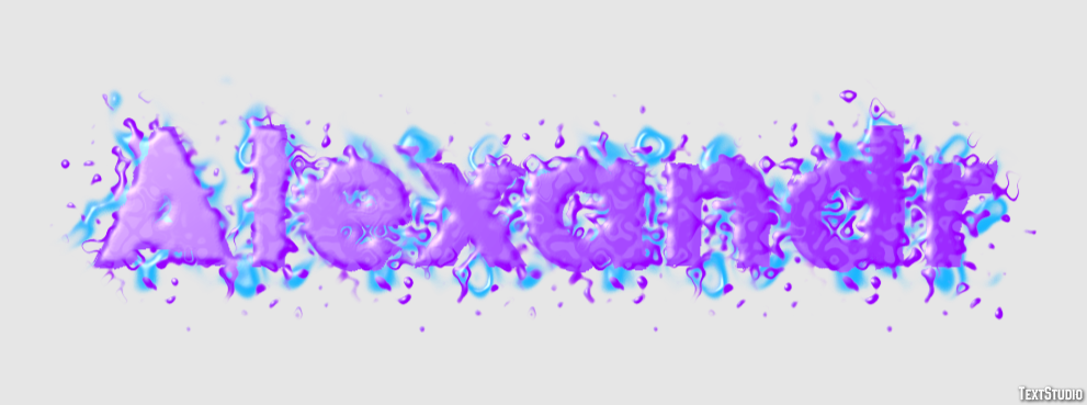 Alexandr Text effect