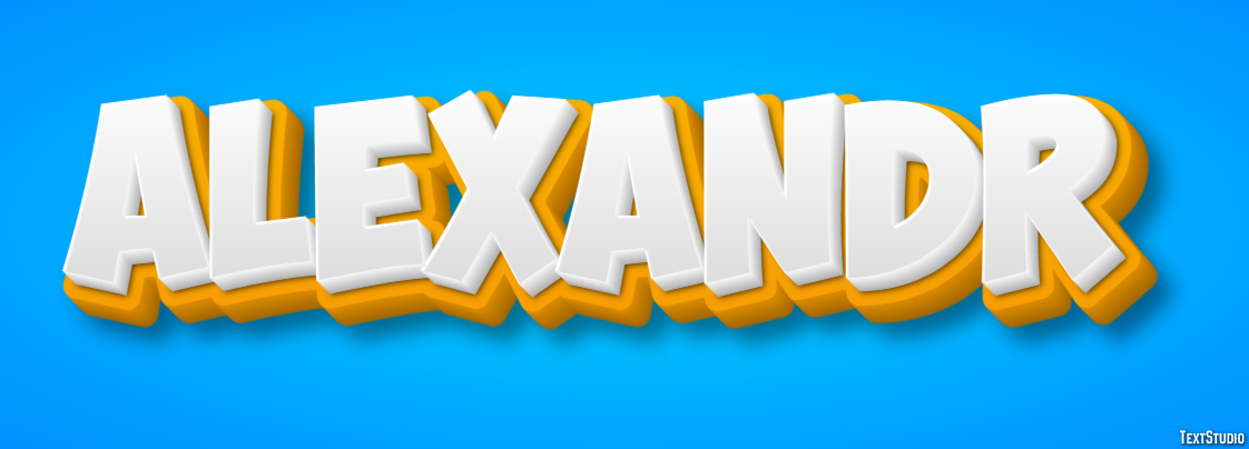 Alexandr Text Effect