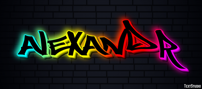 Alexandr Text Effect
