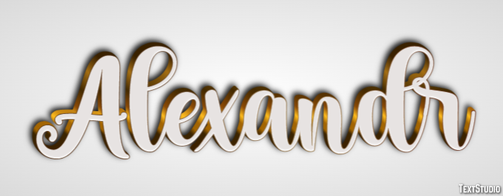 Alexandr Text Effect