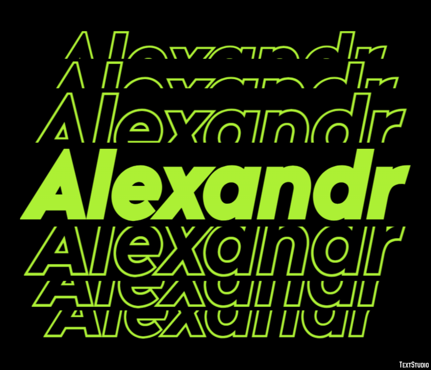 Alexandr Effet de Texte
