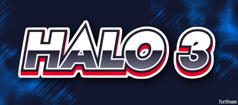Halo 3 Text Effect