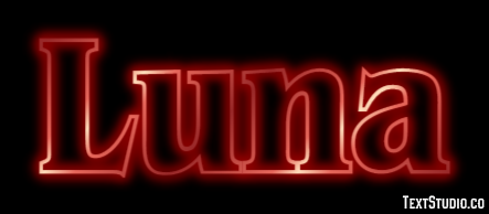Luna Efekt tekstowy