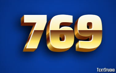 769 Effet de Texte