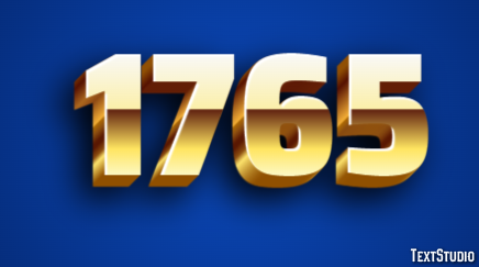 1765 Effetto testo