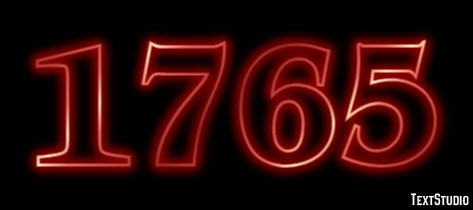 1765 Efekt tekstowy