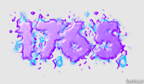 1765 Text Effect