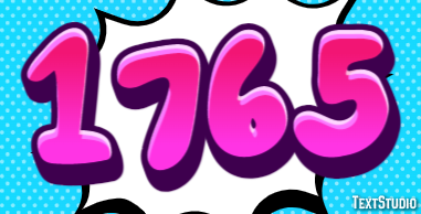 1765 Text Effect