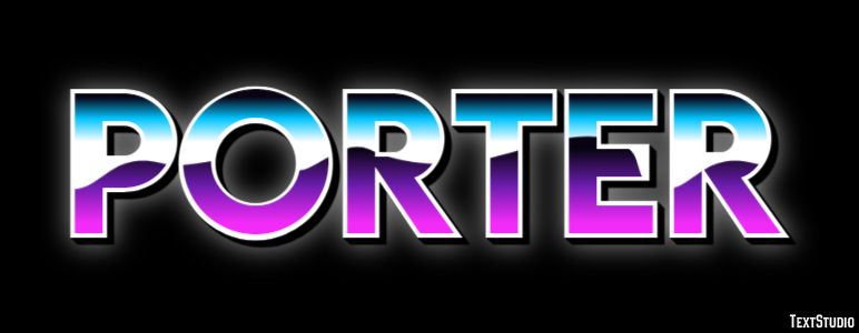 Porter Effet de Texte