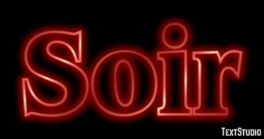 Soir Effet de Texte