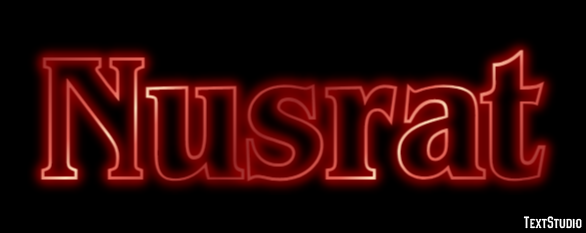 Nusrat Effetto testo