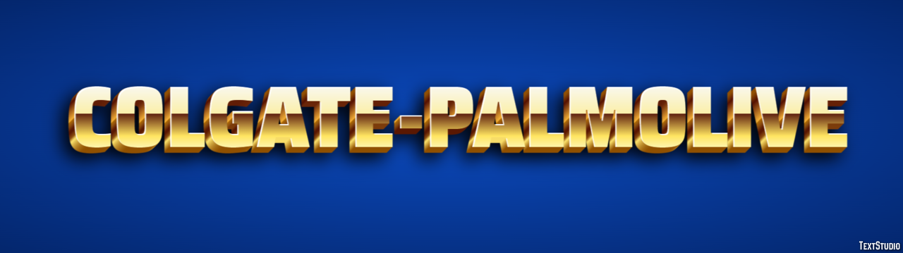 Colgate-Palmolive Efecto de Texto