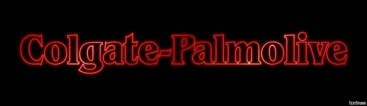 Colgate-Palmolive Efecto de Texto