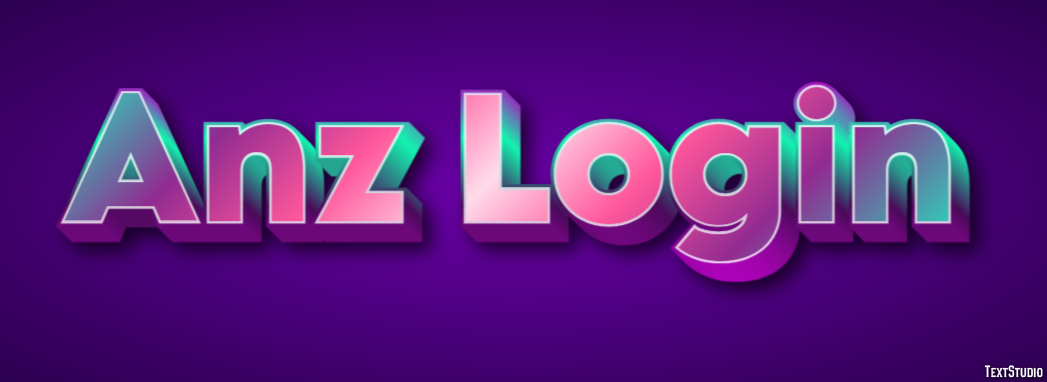 Anz Login Effetto testo
