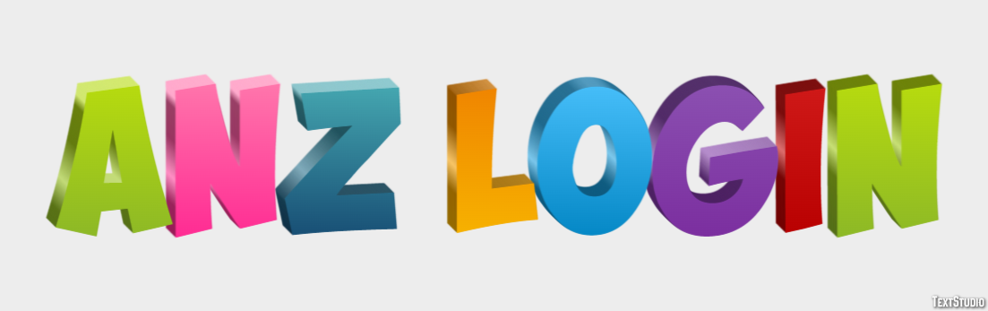 Anz Login Effetto testo