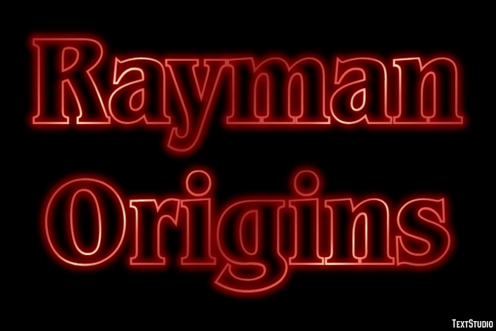 Rayman Origins Efecto de texto