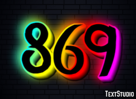 869 Text Effect