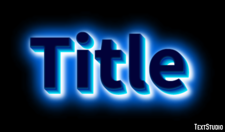 Title Text Effect