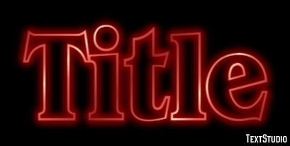 Title Text Effect