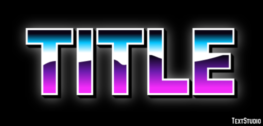 Title Text Effect