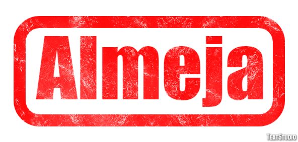 Almeja Texteffekt