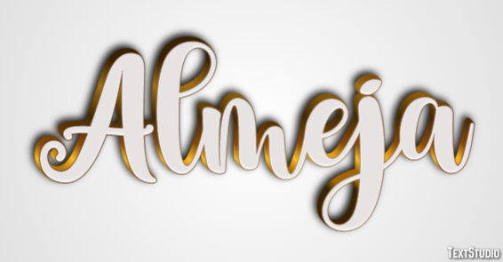 Almeja Texteffekt