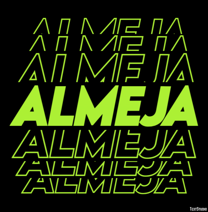 Almeja Texteffekt