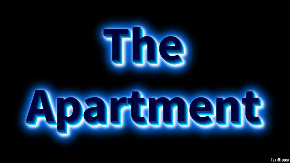 The Apartment Text effect