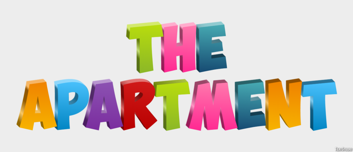 The Apartment Text Effect