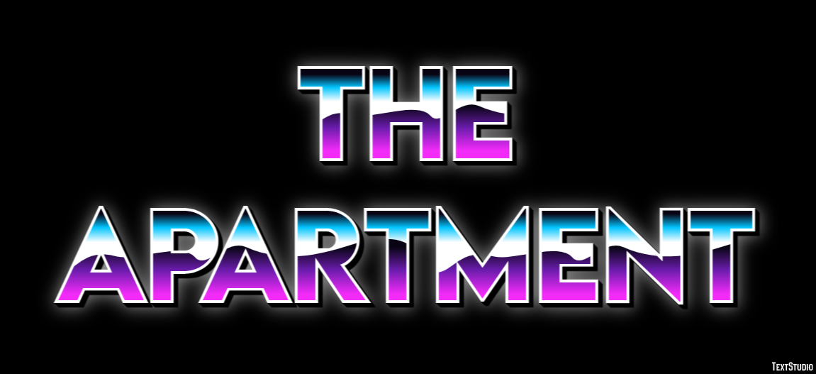 The Apartment Text effect