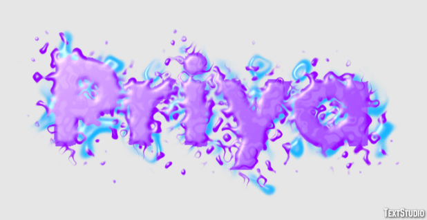 Priya Text effect