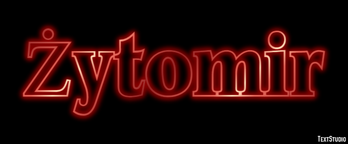 Żytomir Efekt tekstowy