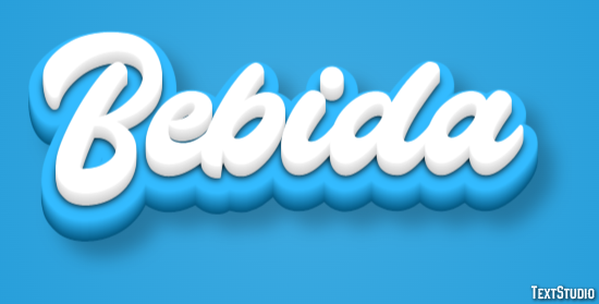 Bebida Efeito do texto